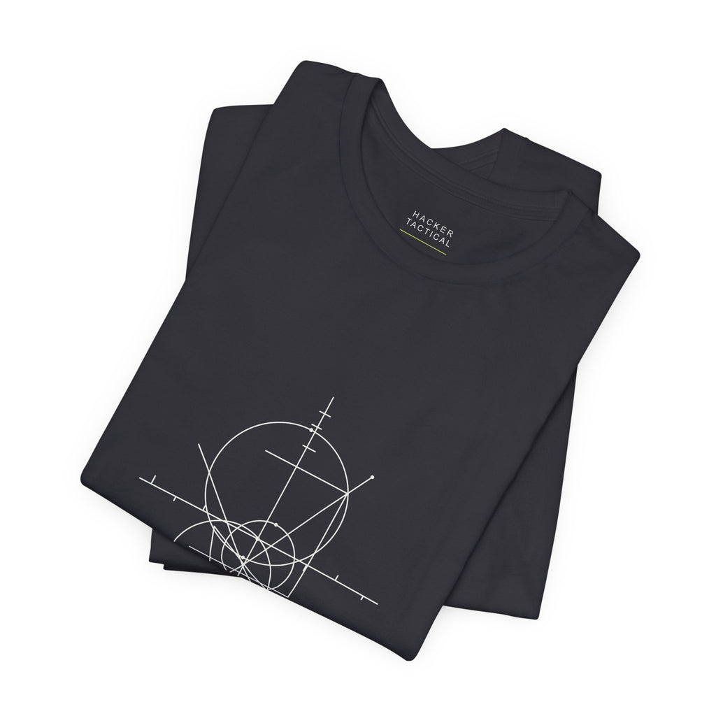 Hacker Tactical Field Charcoal Graphic Tee