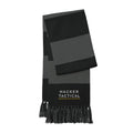 Hacker Tactical Field Scarf — Black / Iron Grey