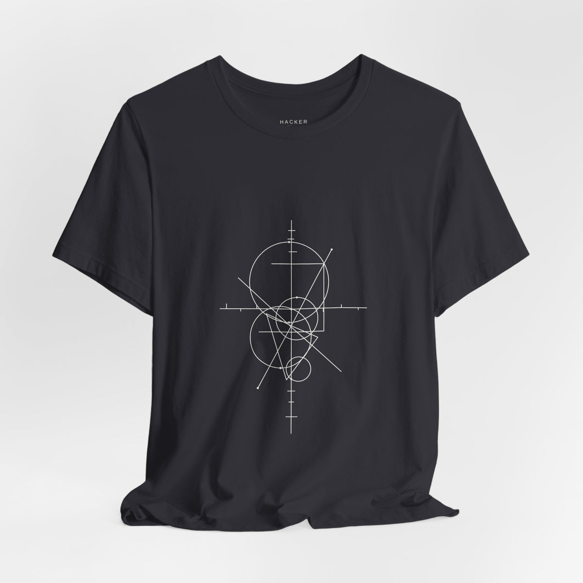 Hacker Tactical Field Charcoal Graphic Tee