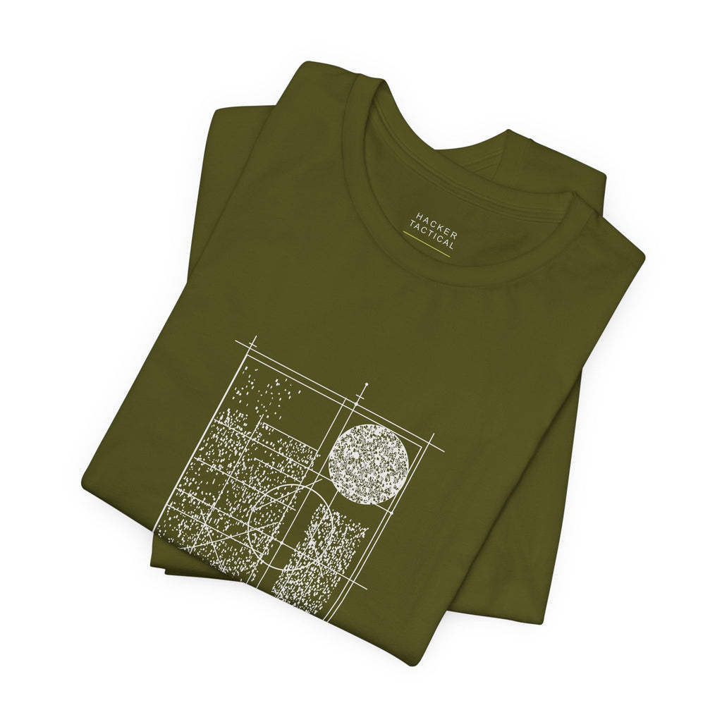 Hacker Tactical Grid Tee — Olive